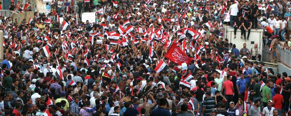 تظاهرات في بغداد - سبوتنيك عربي