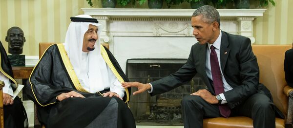 خادم الحرمين الشريفين الملك سلمان و الرئيس الامريكي باراك أوباما - سبوتنيك عربي