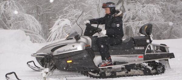 بوتين يتزلج - سبوتنيك عربي