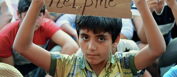 اللاجئين السوريين - سبوتنيك عربي