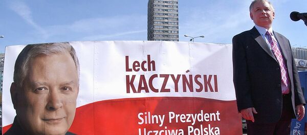 زعيم حزب القانون والعدالة ياروسلاف كاتشينسكي - سبوتنيك عربي