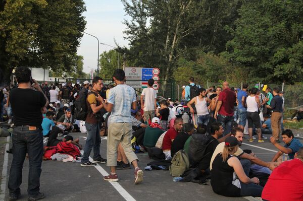 الحدود الهنغارية الحدود الهنغارية - سبوتنيك عربي