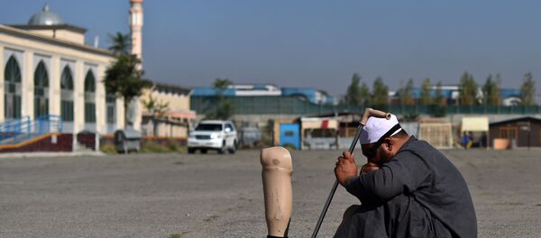 متسول في أفغانستان في عيد الأضحى - سبوتنيك عربي