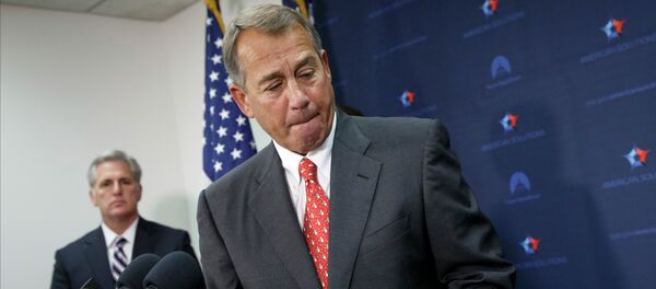 رئيس مجلس النواب الأمريكي جون بينر - سبوتنيك عربي