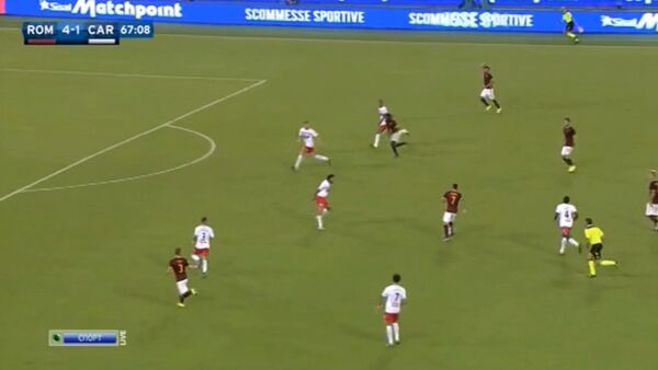 أهداف مباراة روما وكاربي - سبوتنيك عربي