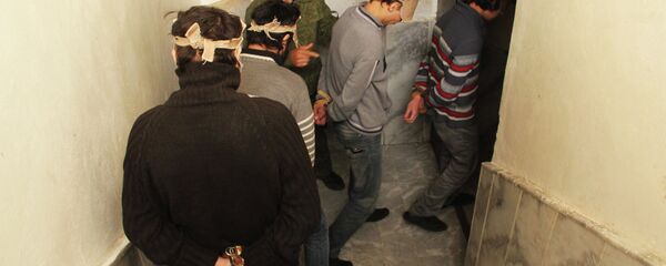 مقاتلون أسرى من داعش مقاتلون أسرى من داعش - سبوتنيك عربي