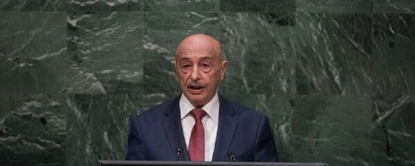 رئيس مجلس النواب الليبى المستشار عقيلة صالح‏ - سبوتنيك عربي