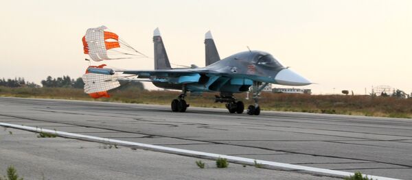 طائرة عسكرية روسية في سوريا - سبوتنيك عربي