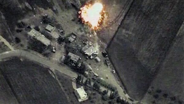 طائرات روية توجه الضربات لمواقع داعش - سبوتنيك عربي