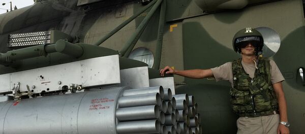 تشارك طائرات الهليكوبتر في العملية الجوية الروسية ضد الإرهاب في سوريا - سبوتنيك عربي