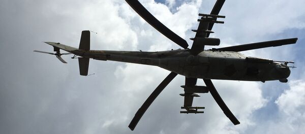 طائرة مروحية روسية في سوريا - سبوتنيك عربي