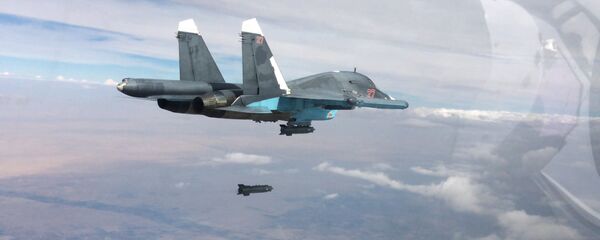 مقاتلة قاذفة سو-34 مقاتلة قاذفة سو-34 - سبوتنيك عربي