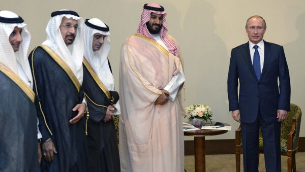 الرئيس فلاديمير بوتين ومحمد بن سلمان آل سعود - سبوتنيك عربي