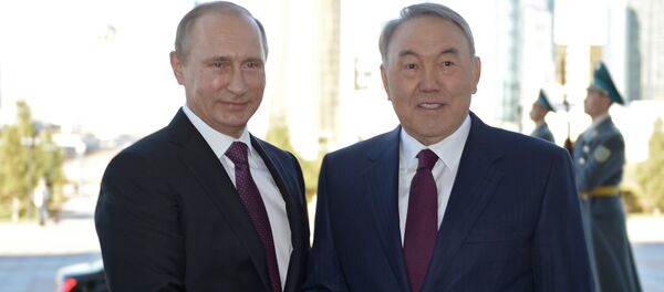 بوتين مع نزاربايف بوتين مع نزاربايف - سبوتنيك عربي