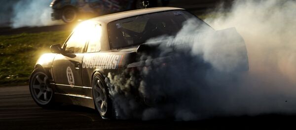 بطولة سباق سيارات Free drift session 5.0 في فيليكي نوفغورود، في روسيا. - سبوتنيك عربي