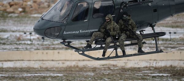 بيان عملي خلال معرض إنتربوليتيخ 2014 - سبوتنيك عربي