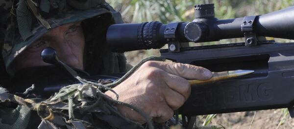 قناص تابع للقوات الخاصة الروسية قناص تابع للقوات الخاصة الروسية - سبوتنيك عربي