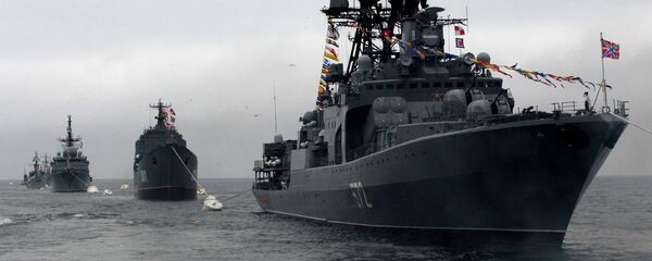 سفن الأسطول الروسي في المحيط الهادئ - سبوتنيك عربي