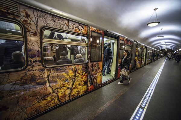 مترو أنفاق موسكو - سبوتنيك عربي