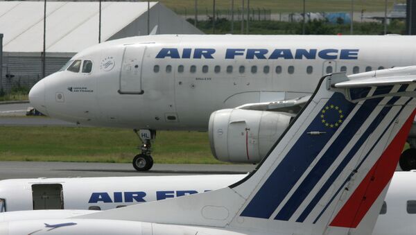 شركة الطيران الفرنسية - سبوتنيك عربي
