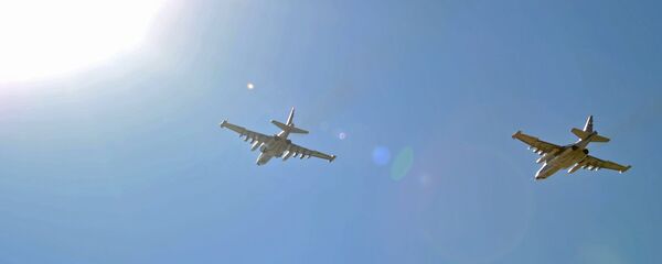 طائرات عسكرية روسية في سماء سوريا طائرات عسكرية روسية في سماء سوريا - سبوتنيك عربي