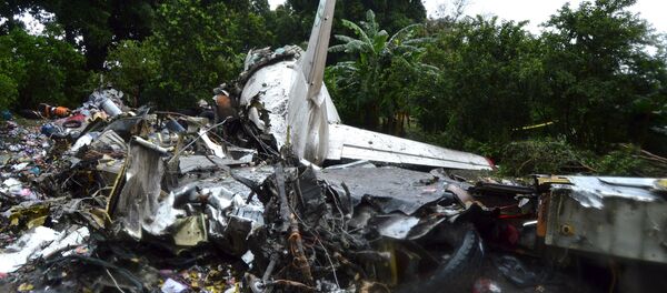 حطام طائرة ان-12 في جنوب السودان - سبوتنيك عربي