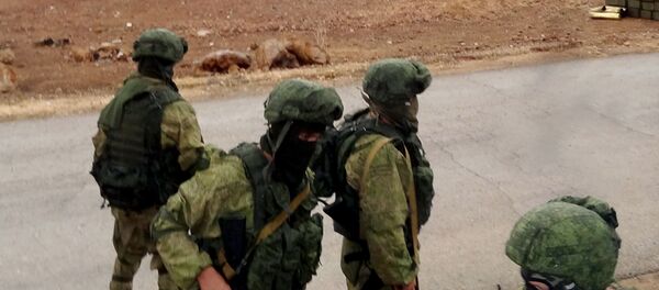 جنود روس في اللاذقية - سبوتنيك عربي