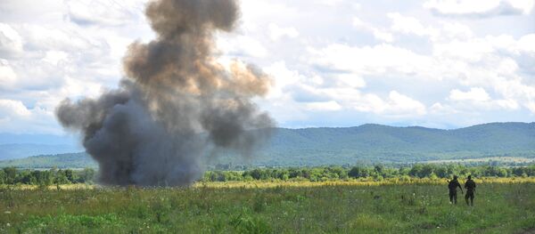 انفجار لغم - سبوتنيك عربي