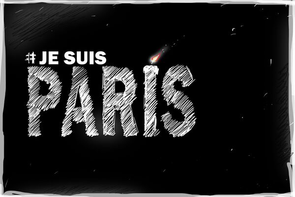 تضامن مع ضحايا باريس - سبوتنيك عربي