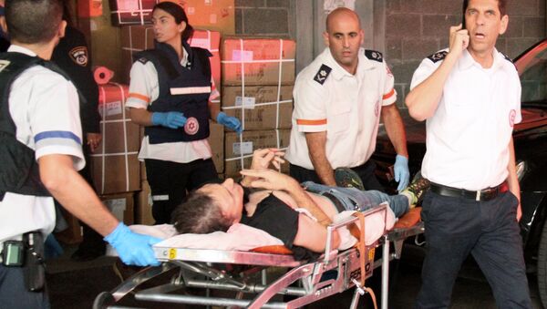 بعد اعتداء فلسطيني على مصلين في تل أبيب في إسرائيل - سبوتنيك عربي