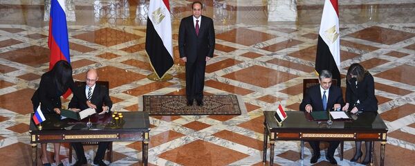 مصر وروسيا وتوقيع اتفاق المحطة النووية في الضبعة مصر وروسيا وتوقيع اتفاق المحطة النووية في الضبعة - سبوتنيك عربي