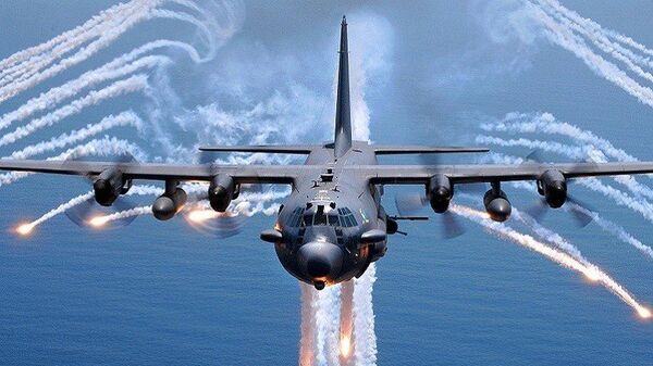 طائرة من طراز AC-130H (أحد أسلاف AC-130J) - سبوتنيك عربي