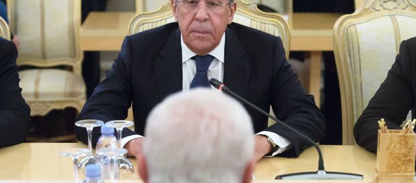 لقاء وزيري خارجية روسيا وسوريا سيرغي لافروف ووليد المعلم - سبوتنيك عربي