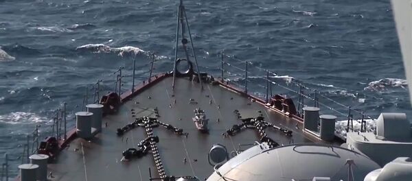 الطراد موسكو بالقرب من اللاذقية - سبوتنيك عربي