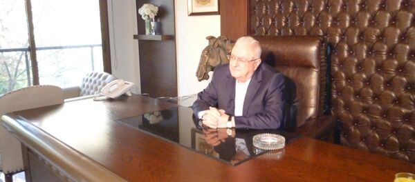 جورج حسواني رجل الأعمال السوري ومدير شركة هيسكو - سبوتنيك عربي