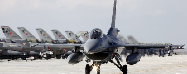 مقاتلة اف 16 تابعة سلاح الجو التركي - سبوتنيك عربي