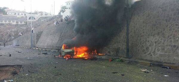 إحراق سيارة - سبوتنيك عربي