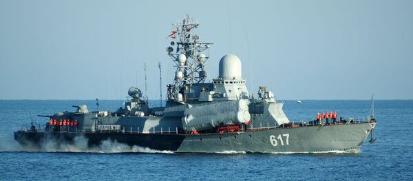 سفينة صاروخية تابعة لأسطول البحر الأسود الروسي - سبوتنيك عربي