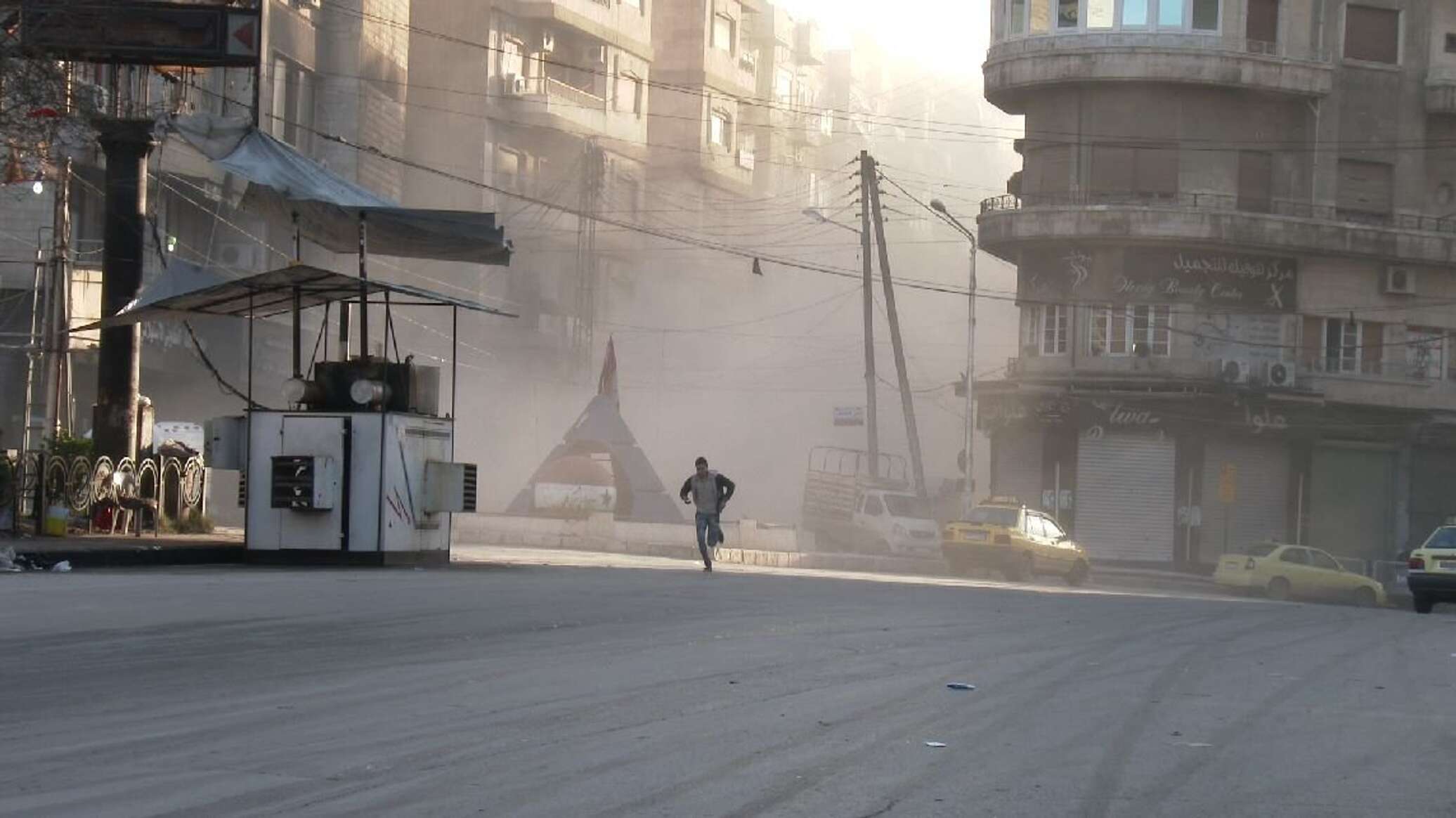 انفجار يهز أحد أحياء حلب السورية وهلع بين السكان