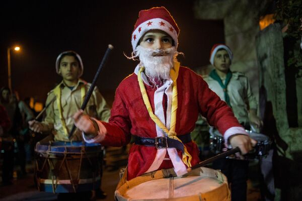 دمشق أثناء احتفالات عيد الميلاد - سبوتنيك عربي