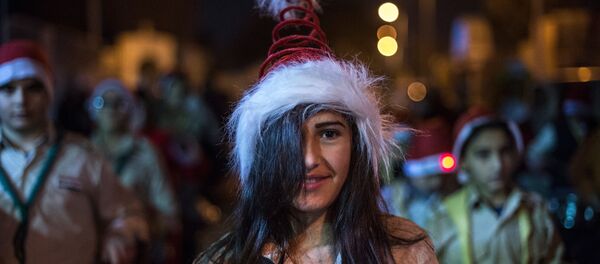 دمشق أثناء احتفالات عيد الميلاد - سبوتنيك عربي