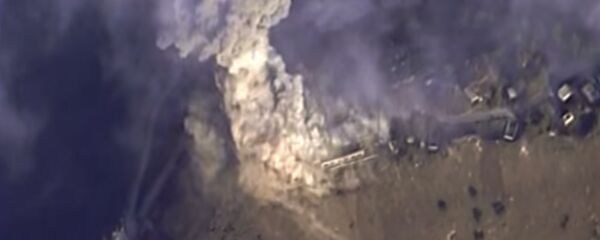 قصف مواقع داعش في سوريا - سبوتنيك عربي