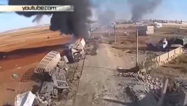 شاحنات نفط داعش - سبوتنيك عربي
