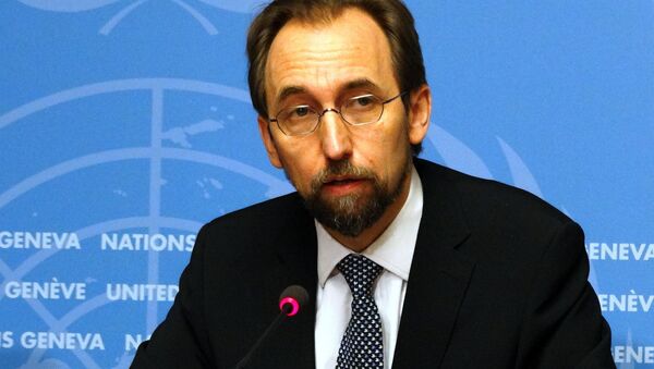 مفوض الأمم المتحدة السامي لحقوق الإنسان زيد رعد بن الحسين - سبوتنيك عربي