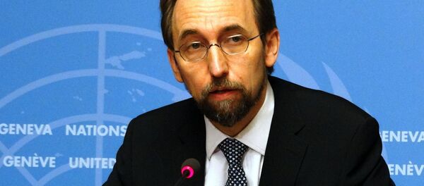 مفوض الأمم المتحدة السامي لحقوق الإنسان زيد رعد بن الحسين مفوض الأمم المتحدة السامي لحقوق الإنسان زيد رعد بن الحسين - سبوتنيك عربي