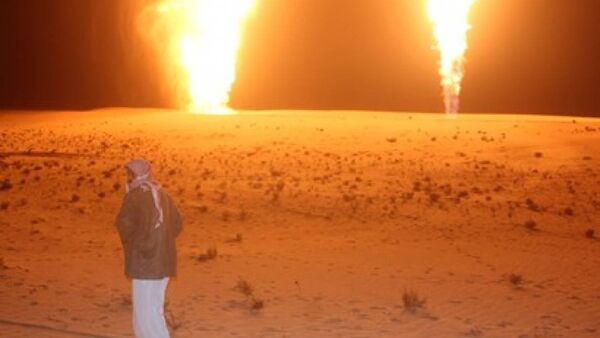 تفجير خط الغاز في شمال سيناء - سبوتنيك عربي