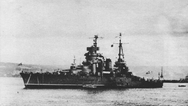 البارجة السوفيتية نوفوروسيسك البارجة السوفيتية نوفوروسيسك - سبوتنيك عربي