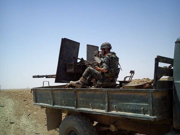 جندي سوري في جوبر - سبوتنيك عربي