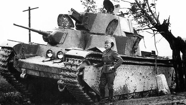 دبابة ستالين الأسطورية تي - 35 - سبوتنيك عربي