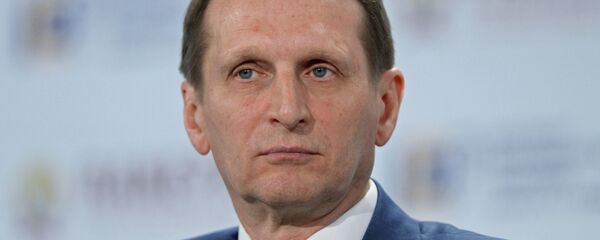 سيرغي ناريشكين رئيس الجمعية التاريخية الروسية سيرغي ناريشكين رئيس الجمعية التاريخية الروسية - سبوتنيك عربي